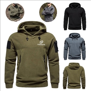 Men Tactical Outdoor Jacket Fleece Pullover Man Windproof Autumn Coat Underwear Hoodies